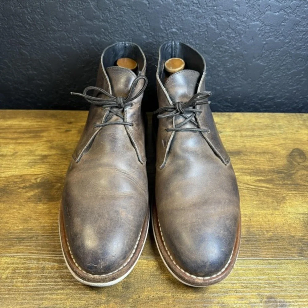 Thursday Boot Co Scout Brown Leather Chukka Boots Mens Size‎ 12